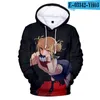 Men039s Hoodies 3DアニメHimiko Toga Cartoon My Hero Academiaパーカーかわいいコートボーイズガールズキッズヒップホッププルオーバー1775642