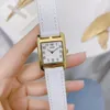 New 23mm Ladies Quartz Watch Cape Cod Digital Number Clock Women Two Row Real Leather Wristwatch Luxury Brand Clock