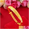 Bangle Fashion Boutique Thick Luxury Womens Dragon And Phoenix Size Adjustable Pusl Bracelet Jewelry Gifts Drop Delivery Bracelets Dhtiv