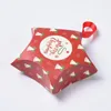 Jewelry Pouches 2pcs Star Shape Christmas Gift Boxes With Ribbon Wrapping Bags For Presents Candies Cookies Red Green White 12x12x4.05c