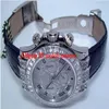 Montre-bracelet de luxe en or blanc 18 carats, modèle complet de diamants - 116599 Montre automatique pour homme Montres-bracelets pour hommes234i