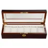 Watch Boxes & Cases Case Fashion Display Portable Wood Lightweight Luxury Jewelry Storage Anti Scratch Gifts Organizer Protective 264J