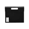 A4 PORTABLE FILE FILA MAPLER Big Capacity Document Bag Simple Business Portcase Plastical Storage Organizer Double Snap