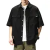 Men's Casual Shirts Trendy Comfortable Colorfast Summer Shirt Wear-resistant Tops Cool Men Clothes