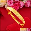 Bangle Fashion Boutique Thick Luxury Womens Dragon and Phoenix Size Justerbar PUSL Armbandsmycken gåvor Drop Delivery Armband Dhtiv