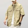 Men's Casual Shirts Trendy Comfortable Colorfast Summer Shirt Wear-resistant Tops Cool Men Clothes