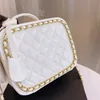 Classique C France Femmes Weave Camera Box Sacs Tresse Autour Sac Dames Vanity Bandoulière Chaînes Shouler Luxe Designer Cosmétique Cas237S