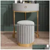 Clothing Wardrobe Storage Nordic Dressing Table Stool Sofa Light Luxury Makeup Household Shoe Changing Fashion Living Room Net Red Dhl4B