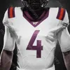 Football Jerseys Custom Virginia Tech Hokies Football Jersey 3 Braxton Burmeister Grant Wells Raheem Blackshear Tayvion Robinson Tre Turner Alan Tisdale