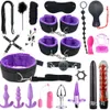 Beauty Items 26-teiliges sexy Spielzeug für Frauen, Handschellen, Halsband, Handgelenk, Mundknebel, Riemen, Fetisch, Frau, Paare, Bdsm-Set, Zurückhaltung, Spiel für Erwachsene, Masturbator