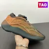 Designer 700 v3 running shoes mens trainers west Azael Copper Fade alvah Azareth Safflower clay brown kyanite reflective fashion men women outdoor Sports sneakers