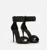 Elegante Sommer-Leder-Sandalen von Keira für Frauen, vergoldete Carbon-Pop-Absätze, Sommer-Dame-Pumps, Party, Hochzeitskleid, Gladiator-Sandalen