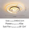 Ceiling Lights Simplicity LED For Living Room Modern Lamps Bedroom Kitchen Surface With Remote Control