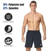 Pantalones cortos para correr Hombres Gimnasio Entrenamiento de secado rápido Fitness con bolsillos Entrenamiento Transpirable Casual Pantalones cortos para correr