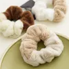 Winter Warm Soft Hair Scrunchies for Women Girls Cute Plush Elastic Hairband Multicolor Rubber Band Hair Accessories