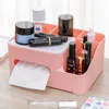 Multi-function Desktop Pen Holder Office School Storage Case Colorful Plastic Box Desk cil Organizer Paper