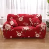 Housses de chaise 1PC Double housse de canapé extensible pour salon tout compris canapé élastique moderne Floral imprimé housse Textile à la maison