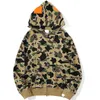 Shark Designer Hoodie Mens Women Camouflage Jacket Jogger Zipper Japanese Sportwear Brand Hooded Sweatshirt Tracksuit Size M/L/XL/XXL/XXXL