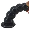 Articoli di bellezza Enorme dildo addensato da 2,36 pollici Perline anali in scatola Dilatatore Forte grande ventosa Stimolazione del punto G Spina super lunga Buttplug Negozio sexy