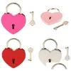 Door Locks Whole 7 Colors Heart Shaped Concentric Lock Metal Mitcolor Key Gym Toolkit Package Building Supplies Drop D4221579