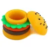 5ML Silicone Container hamburger jar Nonstick jars oil Box Vaporizer for concentrate wax oil Containers