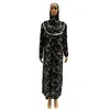 Ubranie etniczne eid szatę longue abaya femme dubai muzułmańskie ubrania kaftan sukienki z indyka