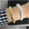 Bangle Dubai Jewelry Woman Metal Gold Bracelet с дизайнерски