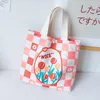 Duffel Bags Fashion Handbags Tote Bag For Women Shopper Casual Large Capacity Cute Cartoon Fruit Canvas Shoulder Lunch Cosmetic