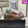 Tasarımcı Spor ayakkabıları Ryton Sıradan Ayakkabı Erkek Kadın Platform Eski Baba Ayakkabı Erkek Lüks Vintage Tıknaz Sneaker Bej Tuval Deri Kilit