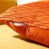 枕ソリッドカラーノルディックインスタイルソファカバーオフィスウエストベッドサイド大きなバックレストスロー枕