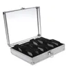 2021 Aluminium 12 WristWatch Watch Case Prezentuj wyświetlanie skrzynki do przechowywania 2614