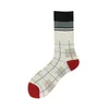Heren sokken mode kleurrijke grafische casual zakelijke kunstontwerper boetiek cadeaus schattige trend paar grappig