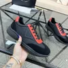 Luxury PRAX 01 Sneakers Shoes Men's Re-Nylon Technical Fabric Casual Walking Famous Rubber Lug Sole Party Wedding Runner Trainers rh0009281