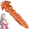 Articoli di bellezza 35 cm ENORME sovranotte ano tappo perline per perle di massager silicone morbido stimolatore clitoride a g-spot clitoride masturbatore anale sexy giocattoli sexy sexy