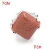 Wedding Rings Xinshangmie mode Resizable Ring Natural Rhomboid Red Stone Rose Quartzs Lapis Lazi For Women Reiki Sieraden Gift 1 D Dhive