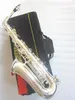NY SILVERING JUPITER ALTO SAX JAS-700Q SAXOPHONE EB TUN E Flat Musical Instrument Brass Plated Body Silver Key With Case Mouthpiece
