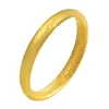 Bangle Smooth Alloy Jewelry Gold Sier Color Buddhistic Heart Sutra Bracelets Bangles For Single Circle Women Present Drop Delivery Dhamy