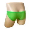 Underpants Men's Wide Side Briefs In Solid Color U-shaped Pouches Are Sexy And ComfortableW321