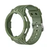 per Samsung Galaxy Watch 5 Pro 45 mm custodia protettiva robusta in silicone morbido cinturino cinturino