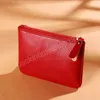 Porte-monnaie avec fermeture éclair pour femmes, porte-cartes en cuir PU souple, portefeuille rétro, petit sac, pochette pour pièces de monnaie