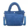 Bolsas de cosméticos Mulheres Little Corduroy ombro Bolsa de ombro feminino Bola de lona fêmea Totas de bolsa de pano de pano vintage casual para menina bolsa para menina