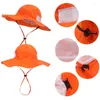 Hair Accessories ICEY KIKO Infant Baby Outdoor Beach UV Protection Bucket Hats Kids Wide Brim Panama Hat Sun Caps For Girs Boys