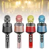 Microphones Q08 Bluetooth 5.0 Microphone sans fil micro portable USB Mini maison KTV pour la musique haut-parleur professionnel lecteur enregistreur de chant