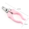 Coupe-ongles pour animaux de compagnie en acier inoxydable ciseaux de toilettage professionnels chats coupe-ongles coupe-ongles chien coupe-ongles JK2007KD