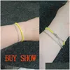 Charm Bracelets Colorf Matte Drip Oil Wristband for Women 2022 Boho Rainbow 에나멜 팔찌 간단한 보석 우정 드롭 배달 DHYFX