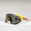 Designer-Sonnenbrille für Damen und Herren, klassischer Sport-Stil, Signature SPS04-Farbton, großzügige Bügel, modischer Street-Style, Top-Original-Einzelbrille