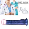 Articoli di bellezza Pene in silicone morbido Negozio sexy Simulazione Dildo con potente ventosa Masturbatore femminile Prodotto per adulti Stimolatore della vagina del punto G