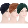 Ethnic Clothing 3PCS Women Hair Loss Hat Head Scarf Turban Cap Hijab Muslim Cancer Chemo Cover Wrap Islamic Bonnet Pleated Skullies Beanies