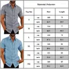 Camisetas de hombre de manga corta para hombre, blusas sueltas casuales de fondo de verano lisas