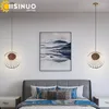 Pendant Lamps Nordic Restaurant Hanging Creative Shell Style For Living Room Bedside Bar Personality Decora Chandelier Luminaire